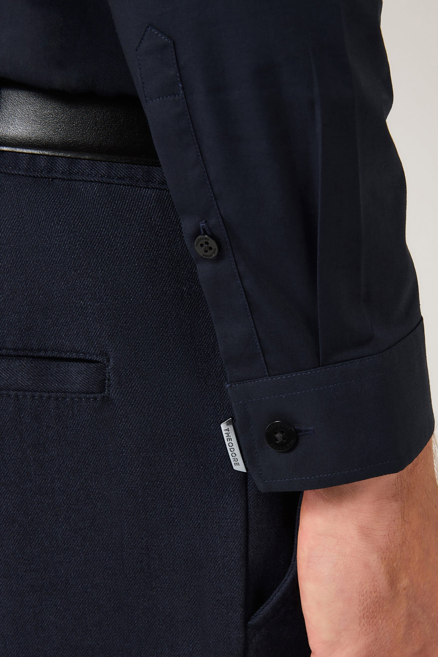 The Navy Blue Shirt