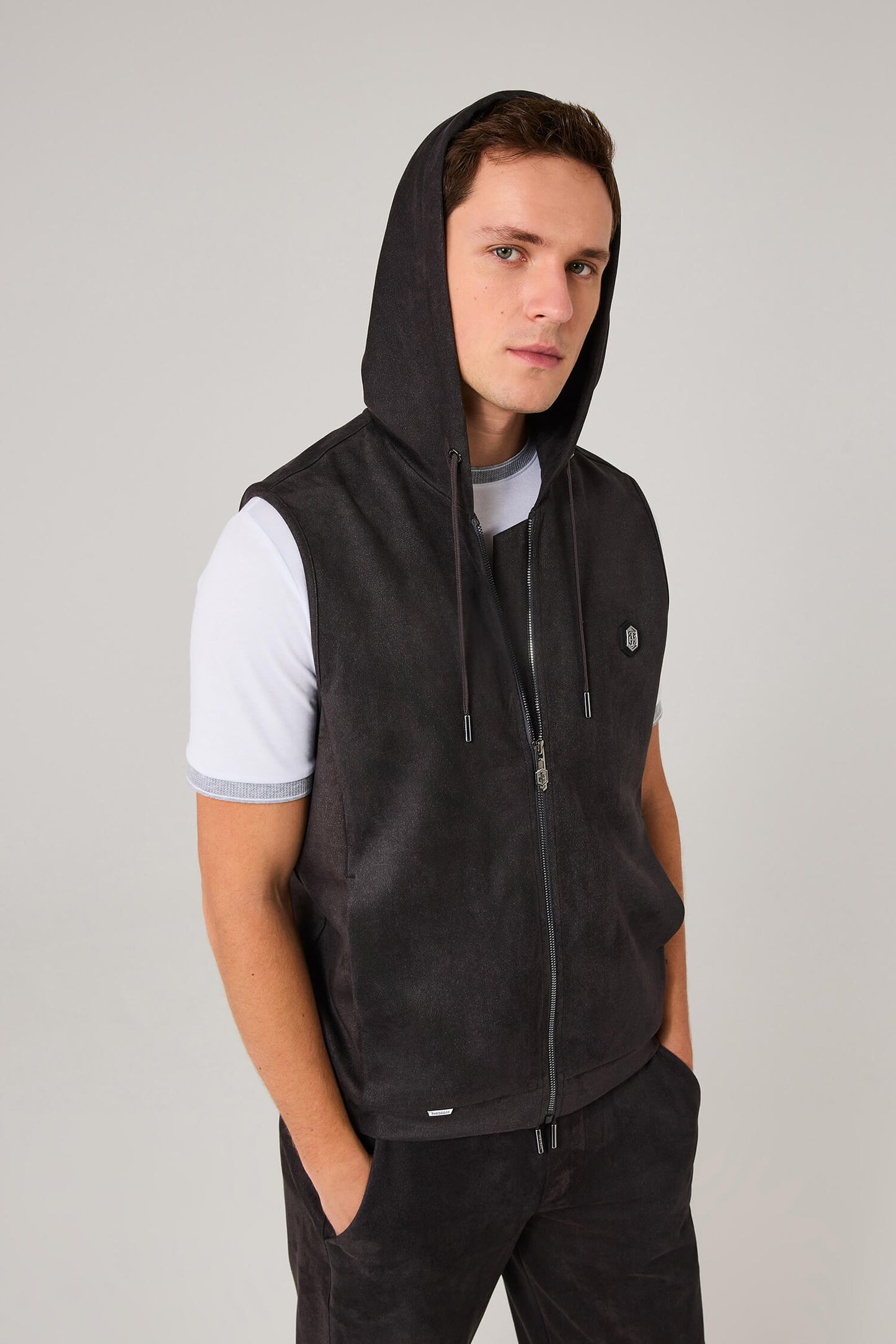 The Titanium Sleeveless Jacket
