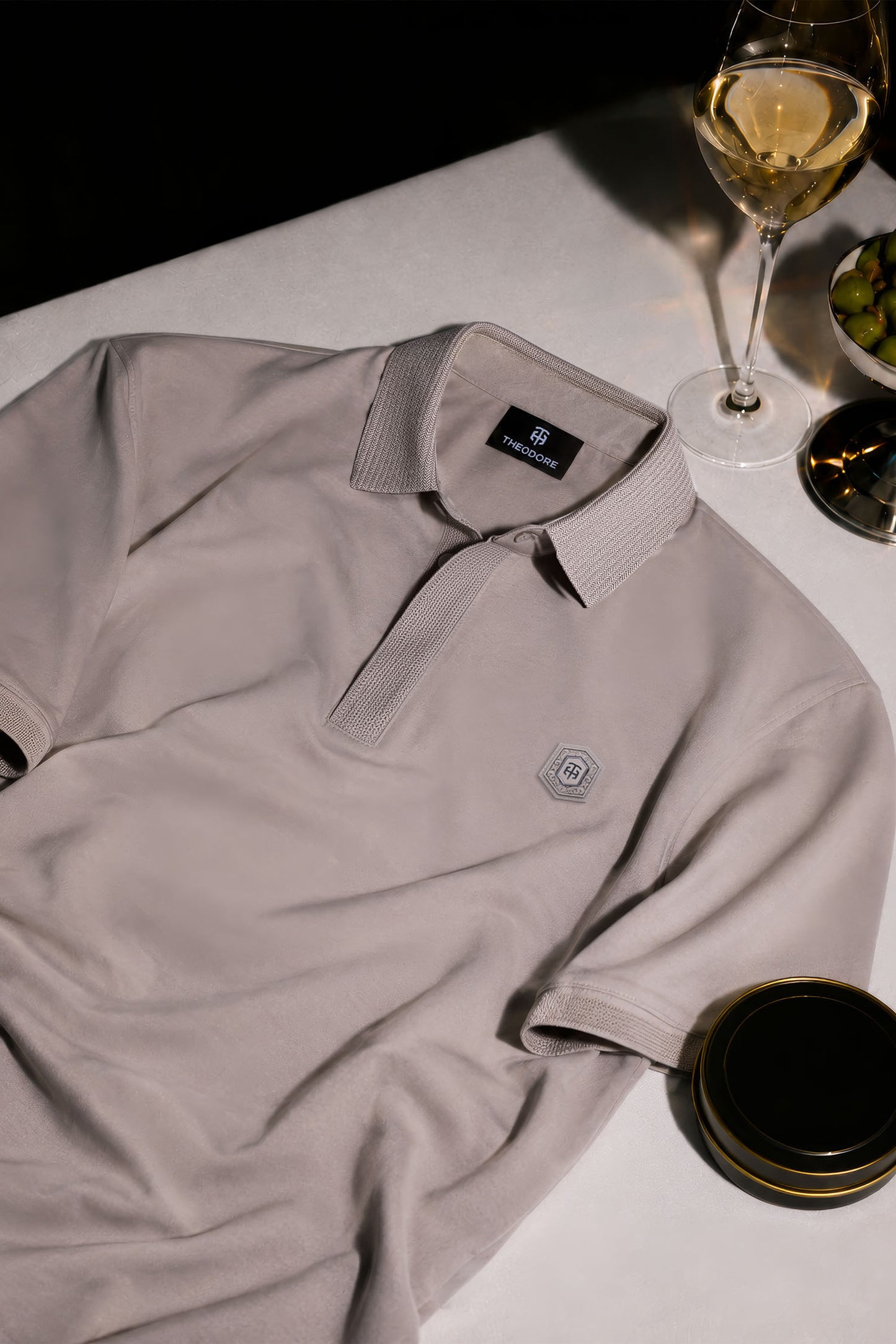 Light Latte Capri Polo