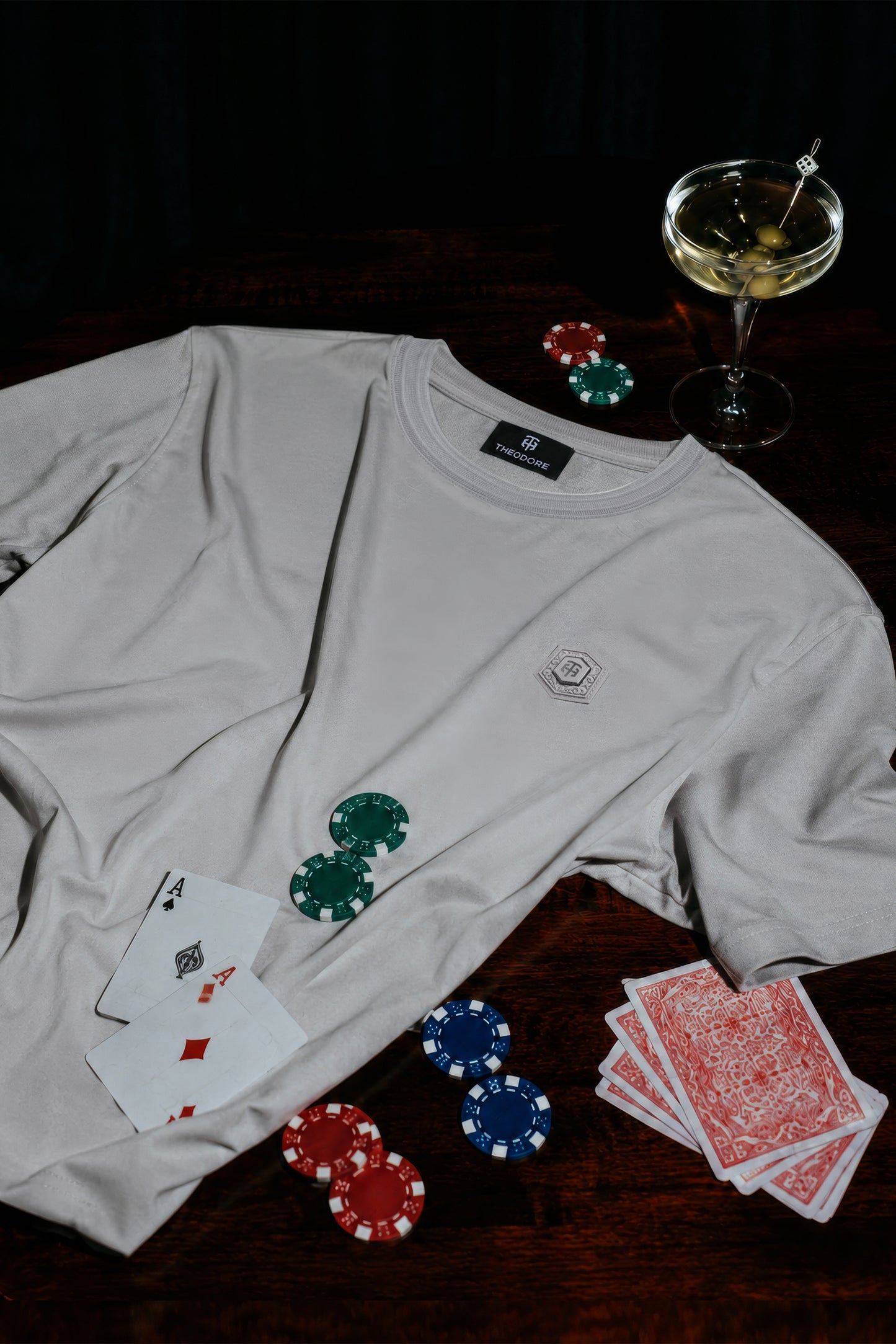 Champagne Oyster Lumière T-Shirt