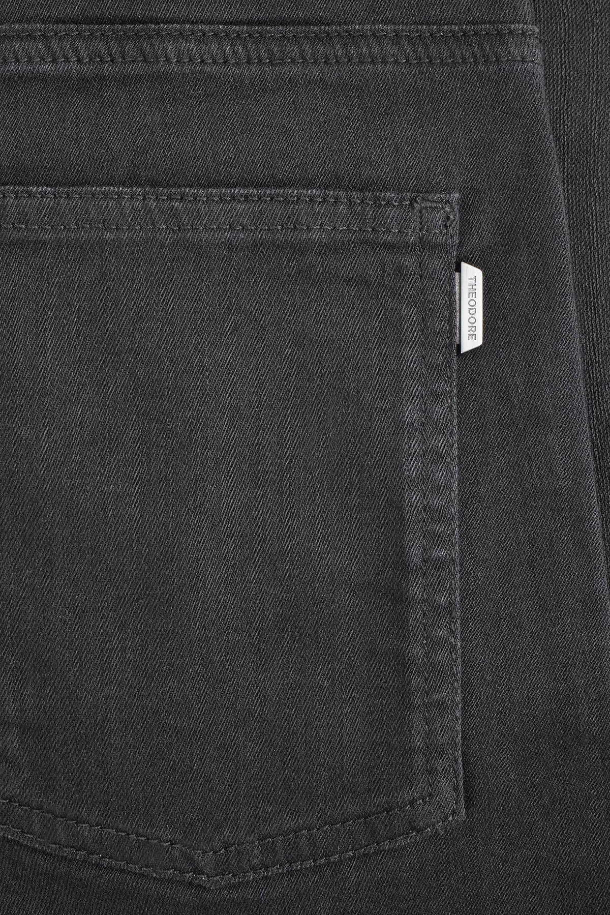Lacquer Black Vinyl Jean