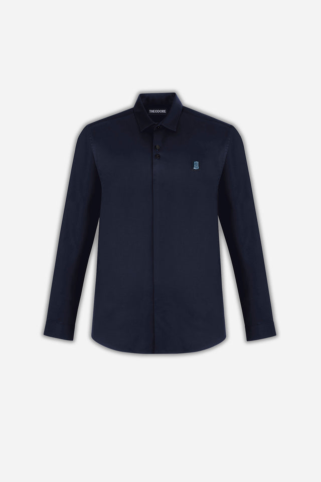 The Navy Blue Shirt