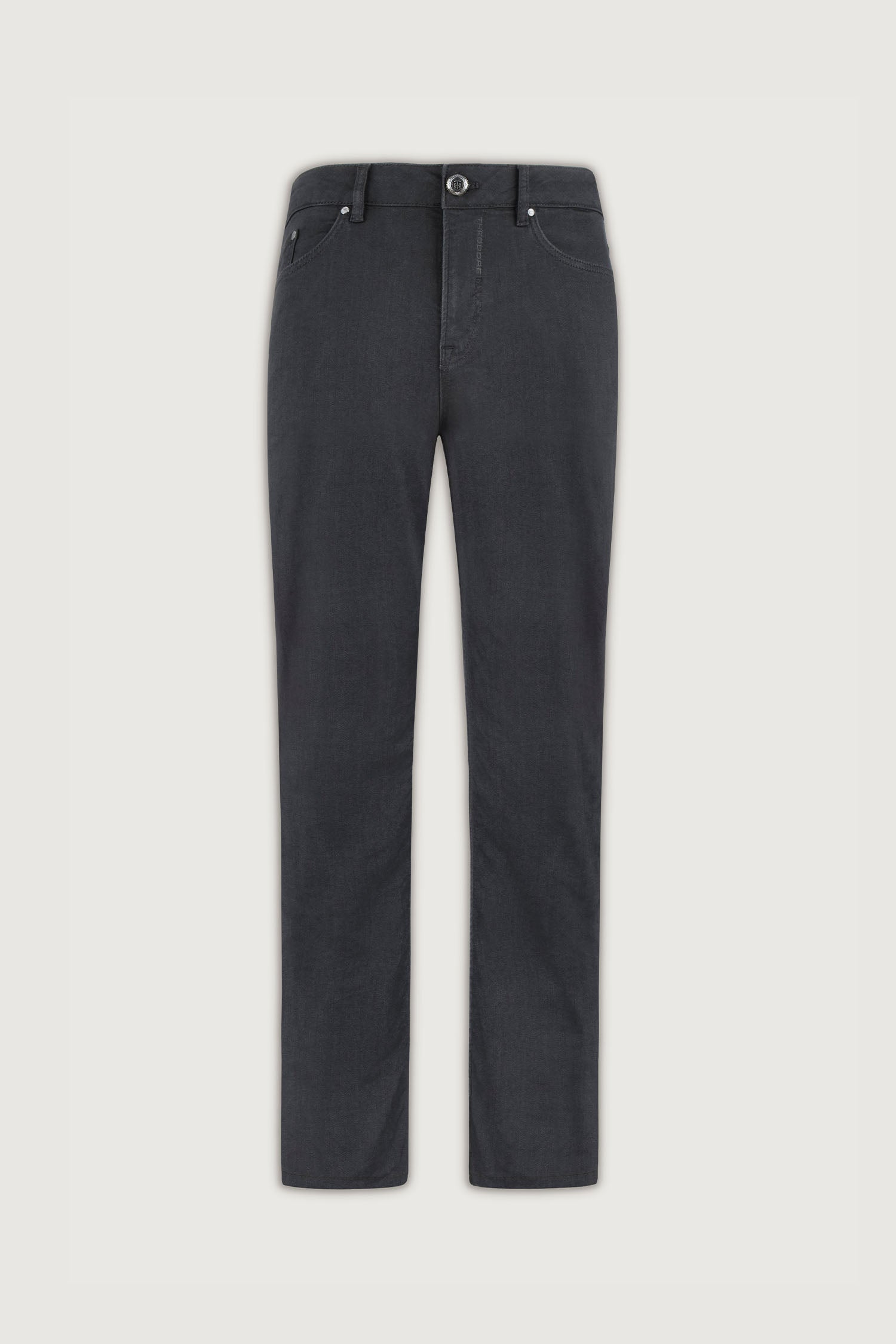Lacquer Black Vinyl Jean