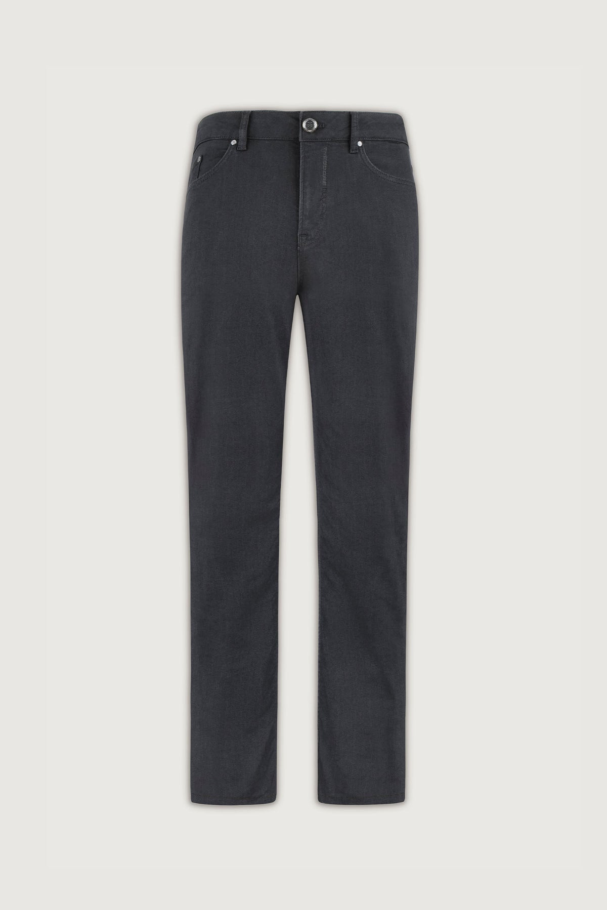 Lacquer Black Vinyl Jean