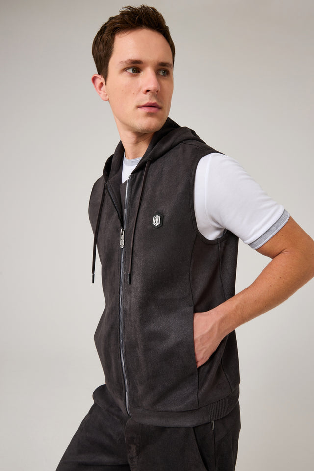 The Titanium Sleeveless Jacket