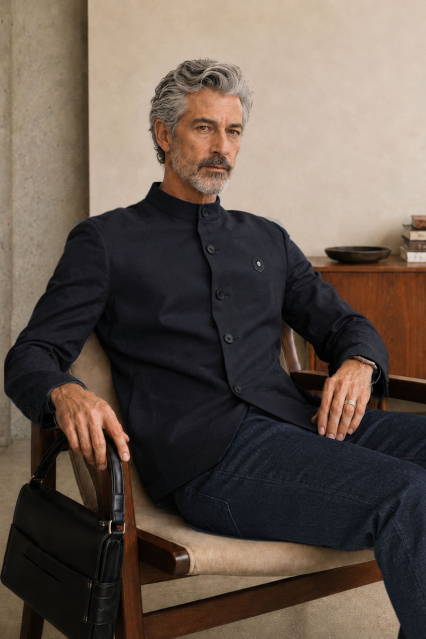 The Noir Maharaja Jacket