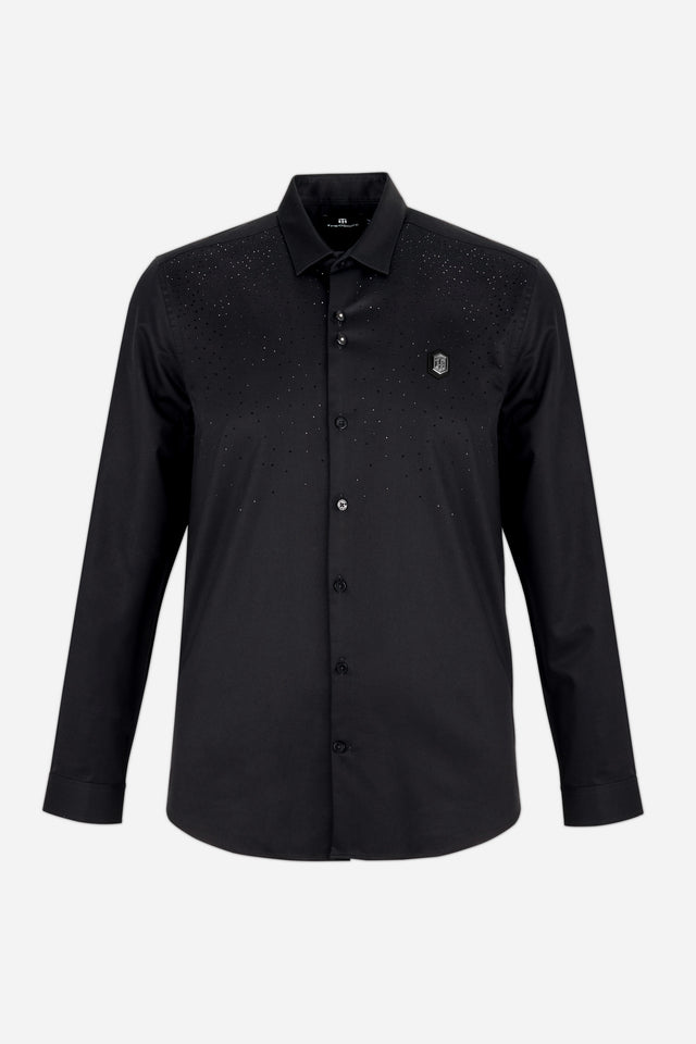 The Starry-Night Black Shirt