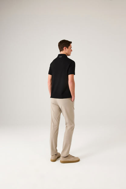 The Sauve Black Polo