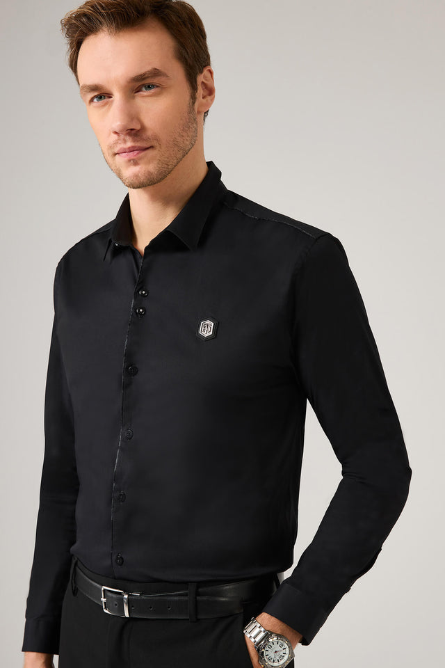 The Quintessential Black Shirt
