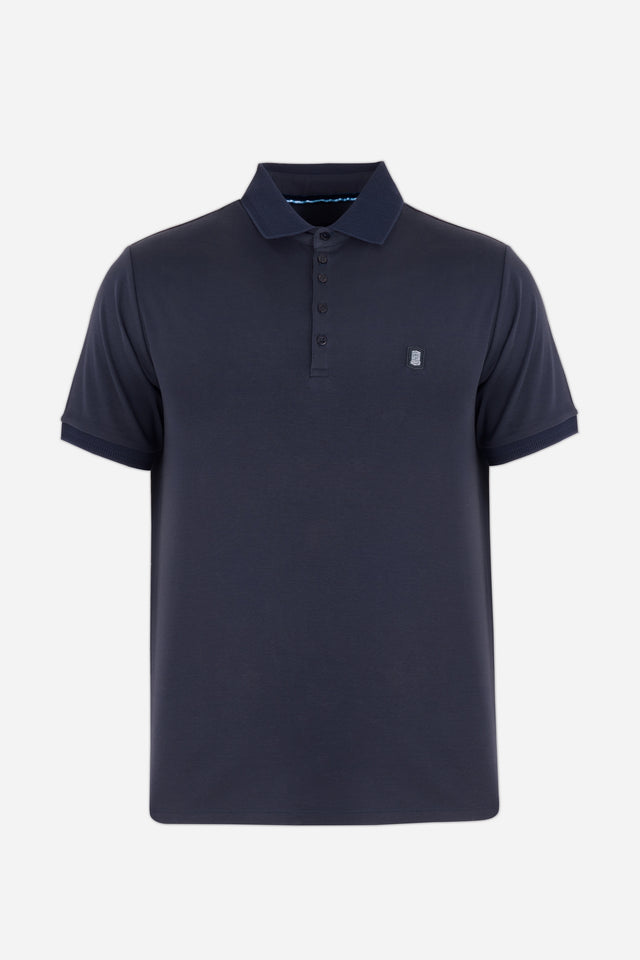 The Neat Navy Polo