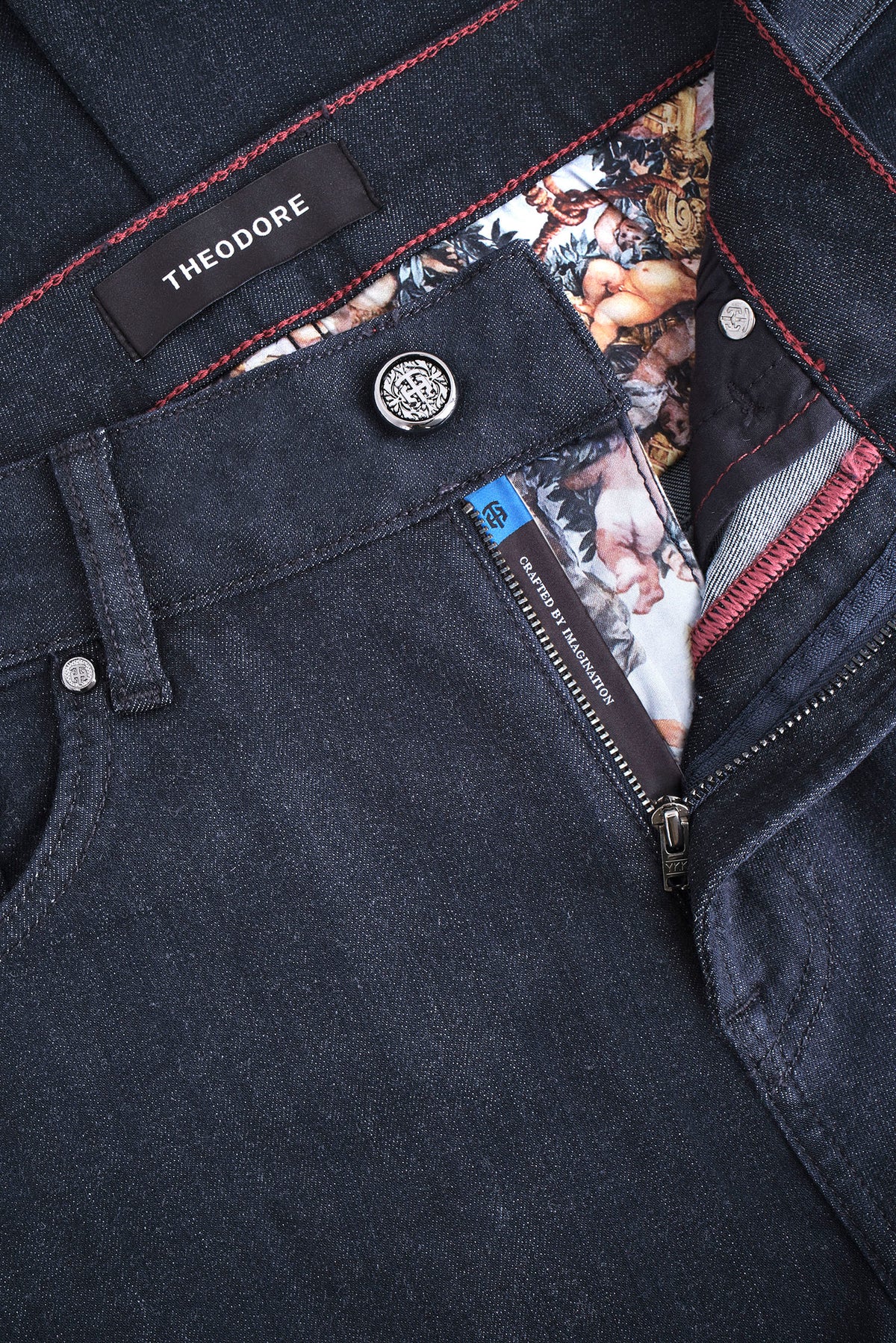 Midnight Navy Albatross Jean