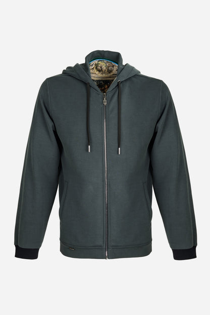 The Green Hooded Jacket