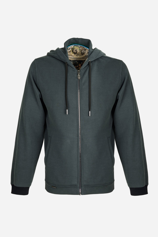 The Green Hooded Jacket