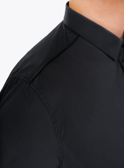 The Quintessential Black Shirt