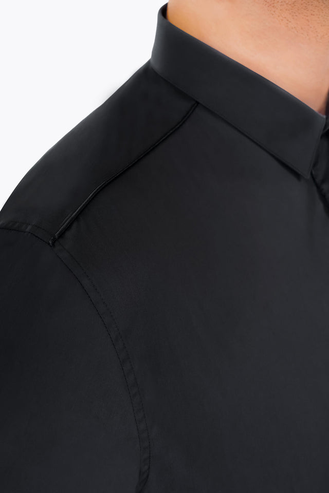 The Quintessential Black Shirt
