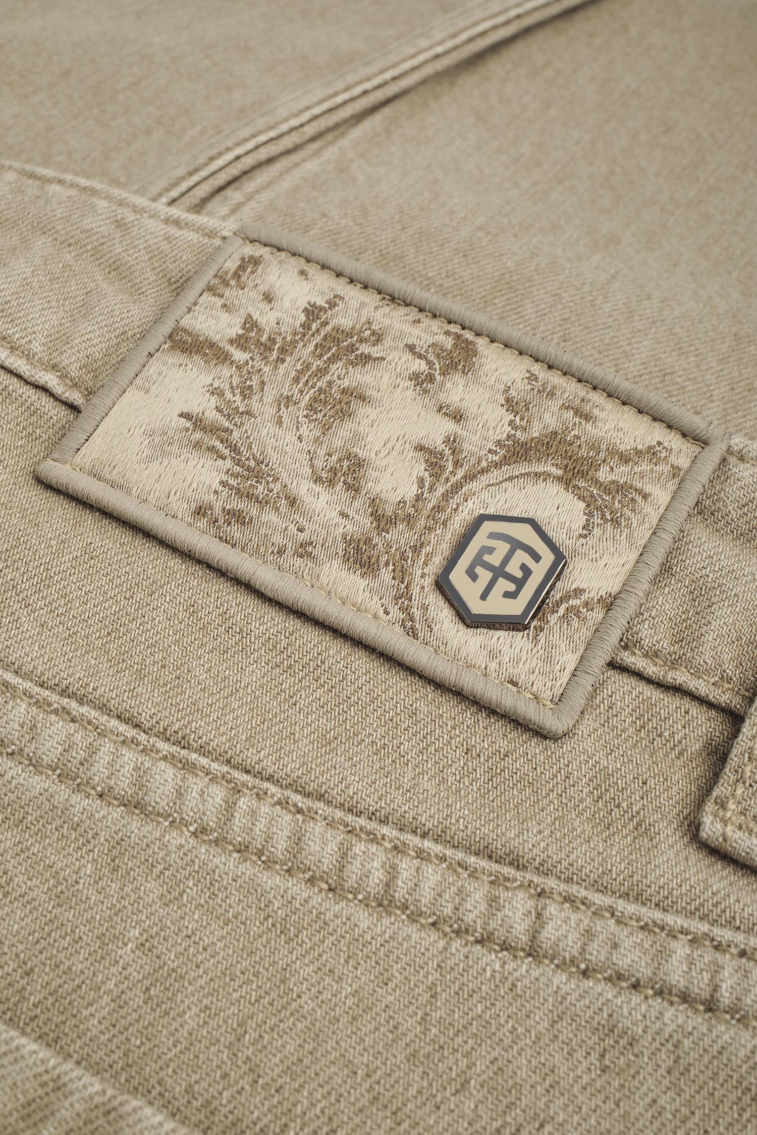 Cognac Paddock Jean