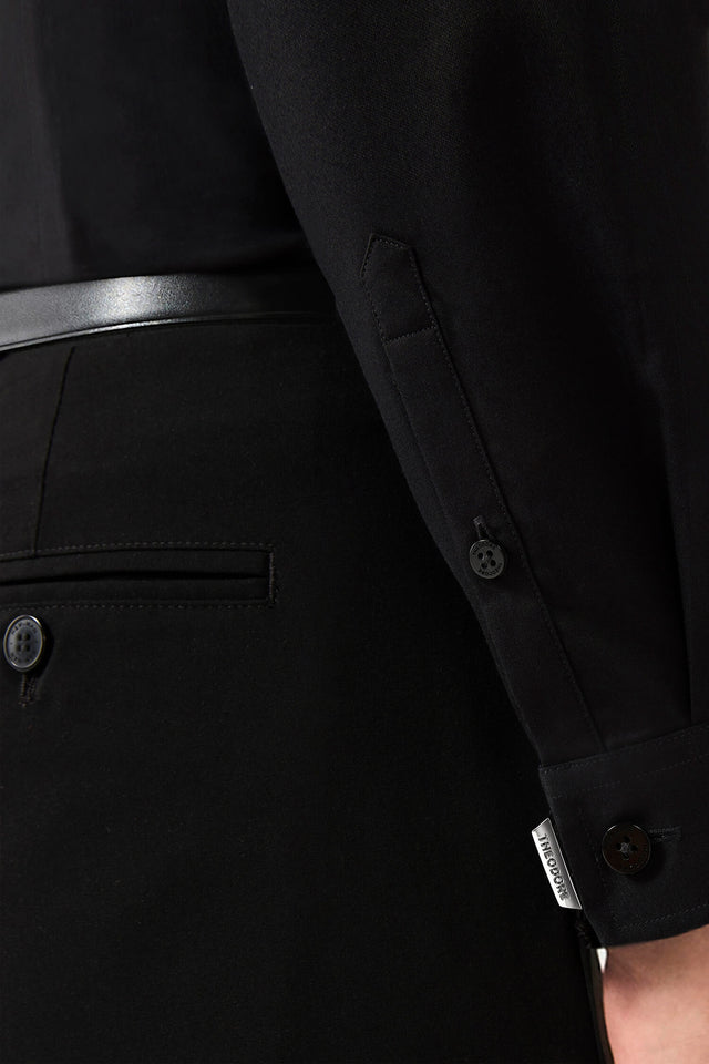 The Quintessential Black Shirt