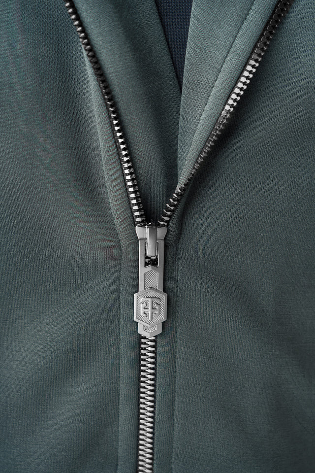The Green Hooded Jacket
