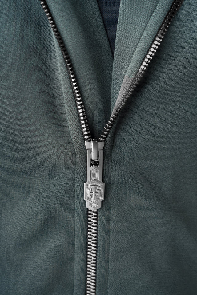 The Green Hooded Jacket