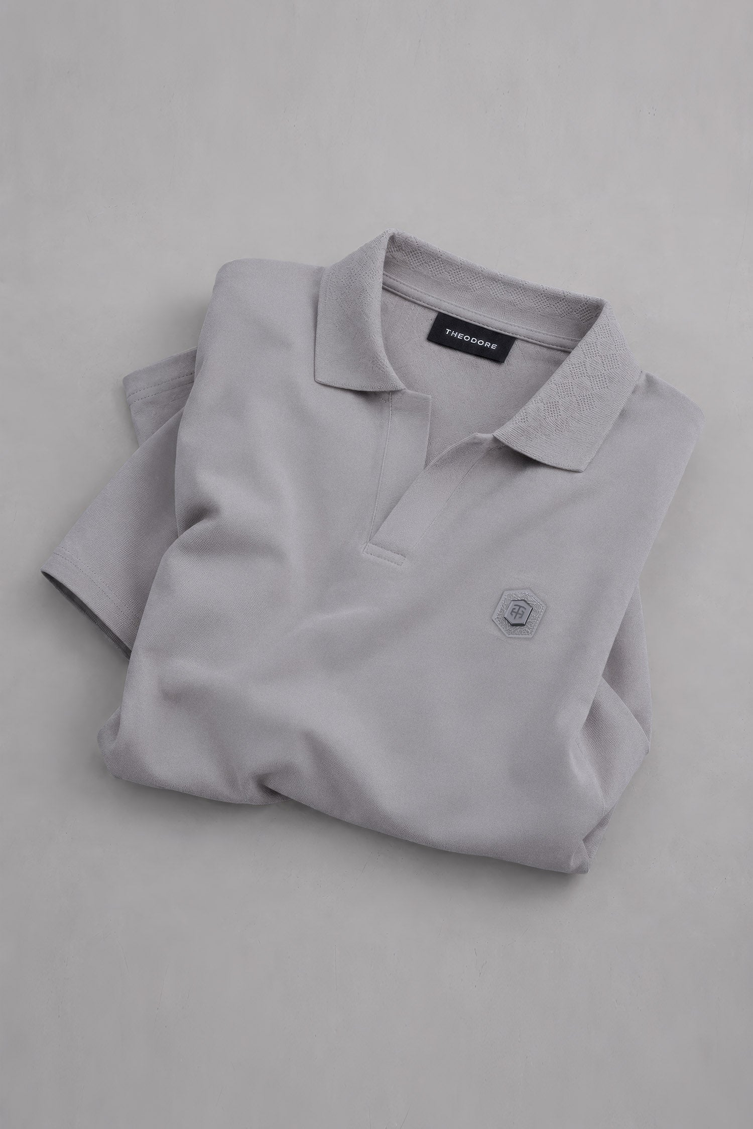 Frosted Taupe Auteur Polo