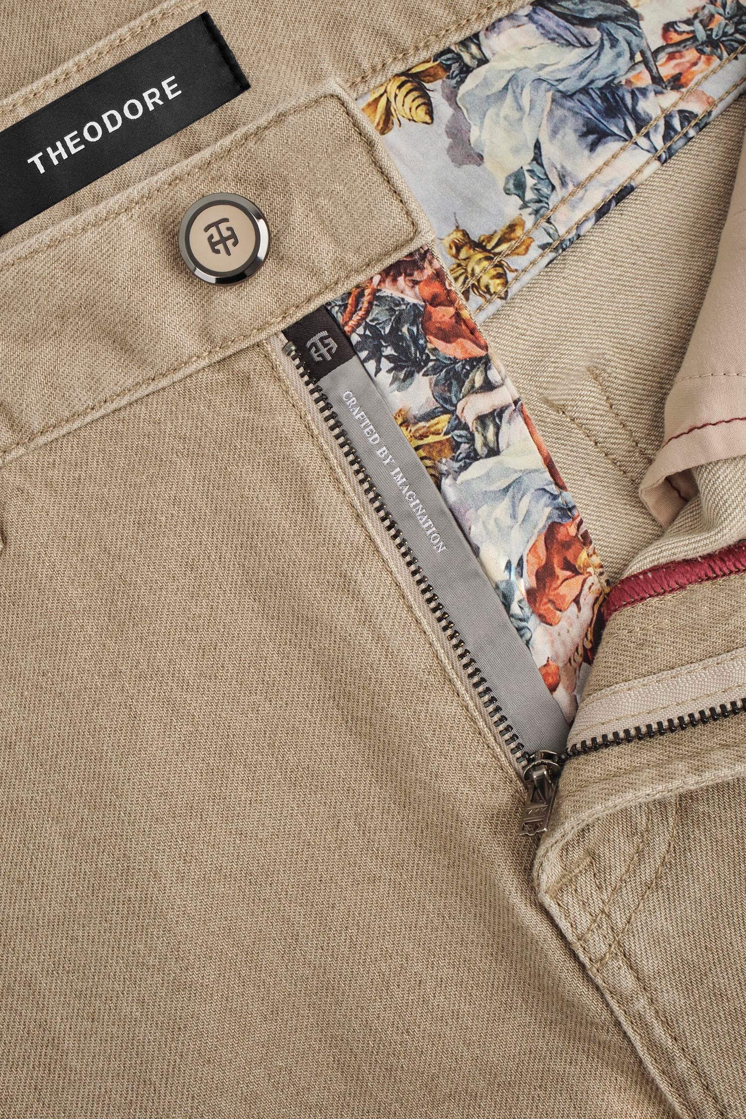 Cognac Paddock Jean