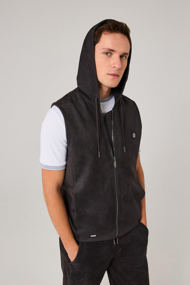 The Titanium Sleeveless Jacket