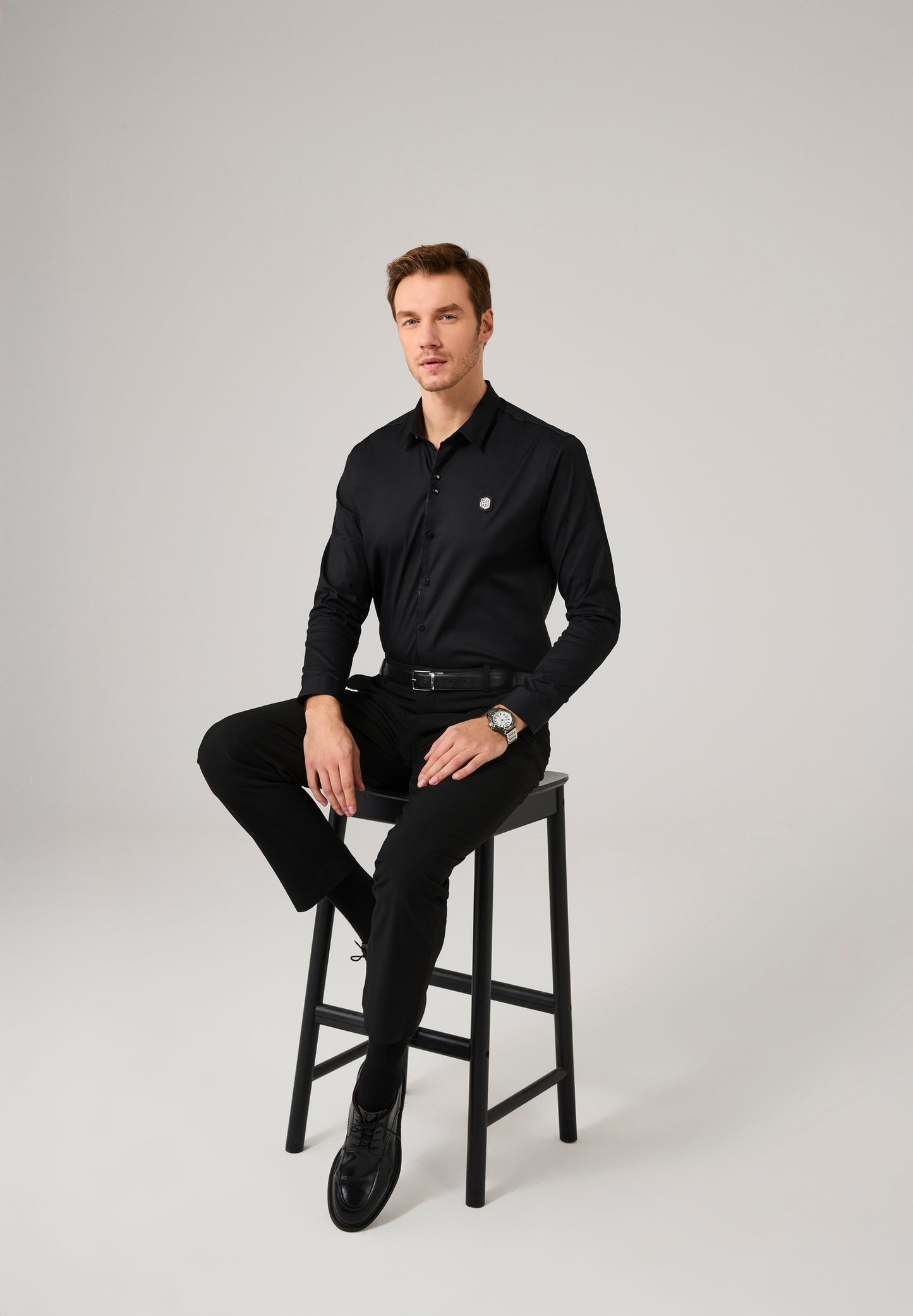 The Quintessential Black Shirt