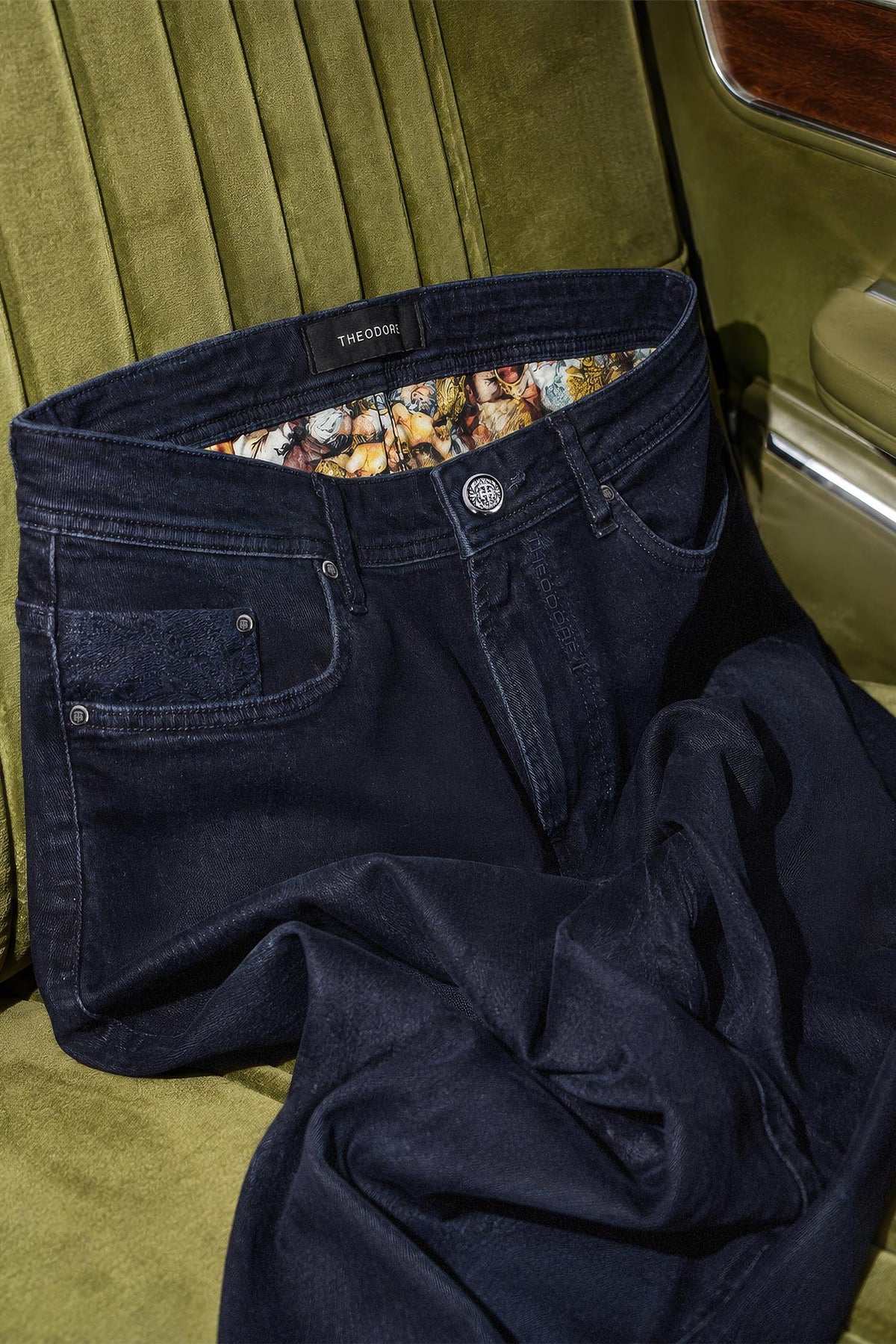 Nocturne Navy Wabi Jean