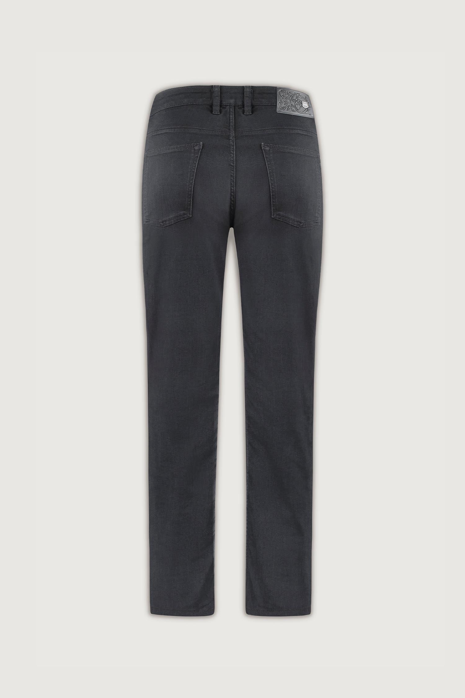 Lacquer Black Vinyl Jean
