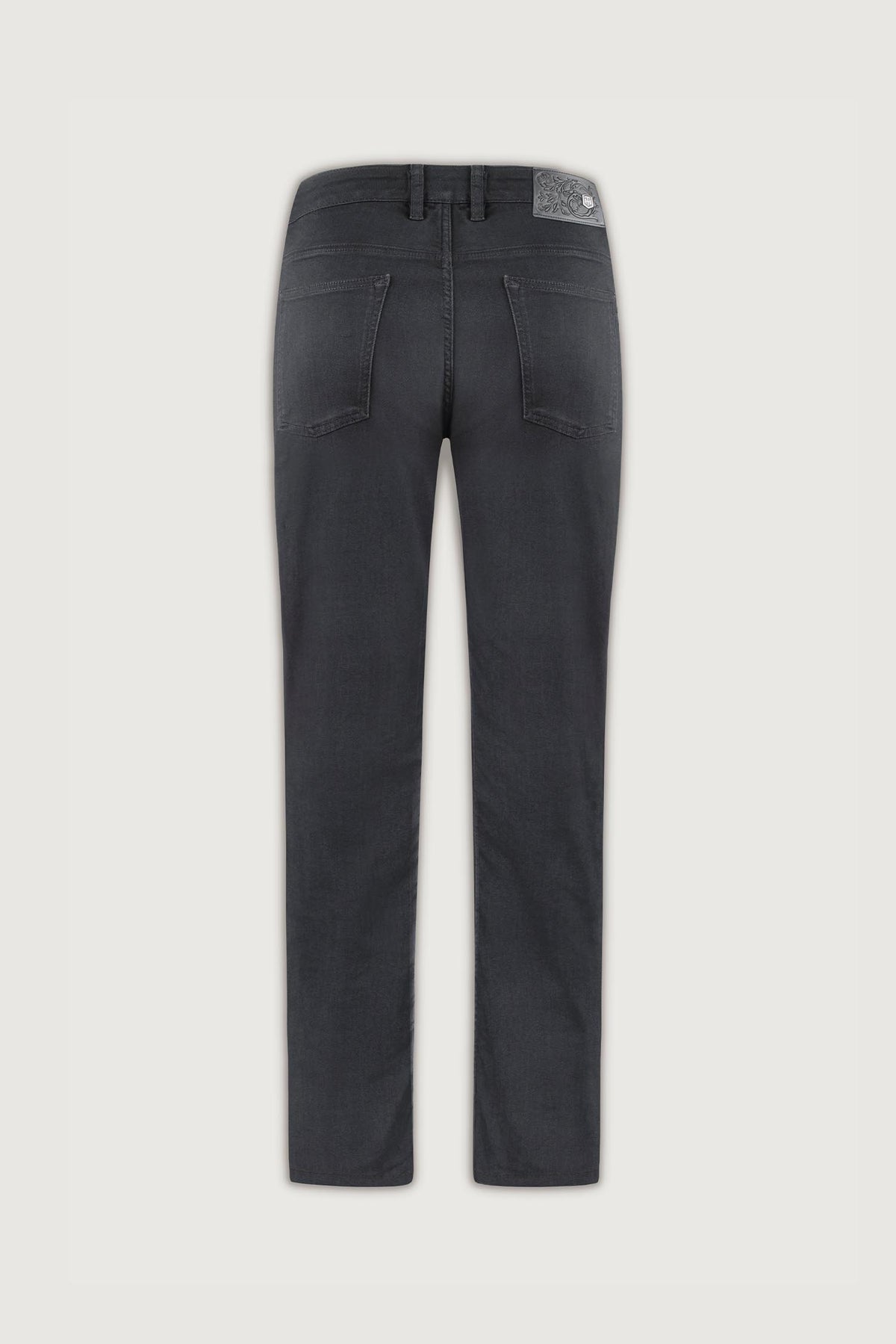 Lacquer Black Vinyl Jean