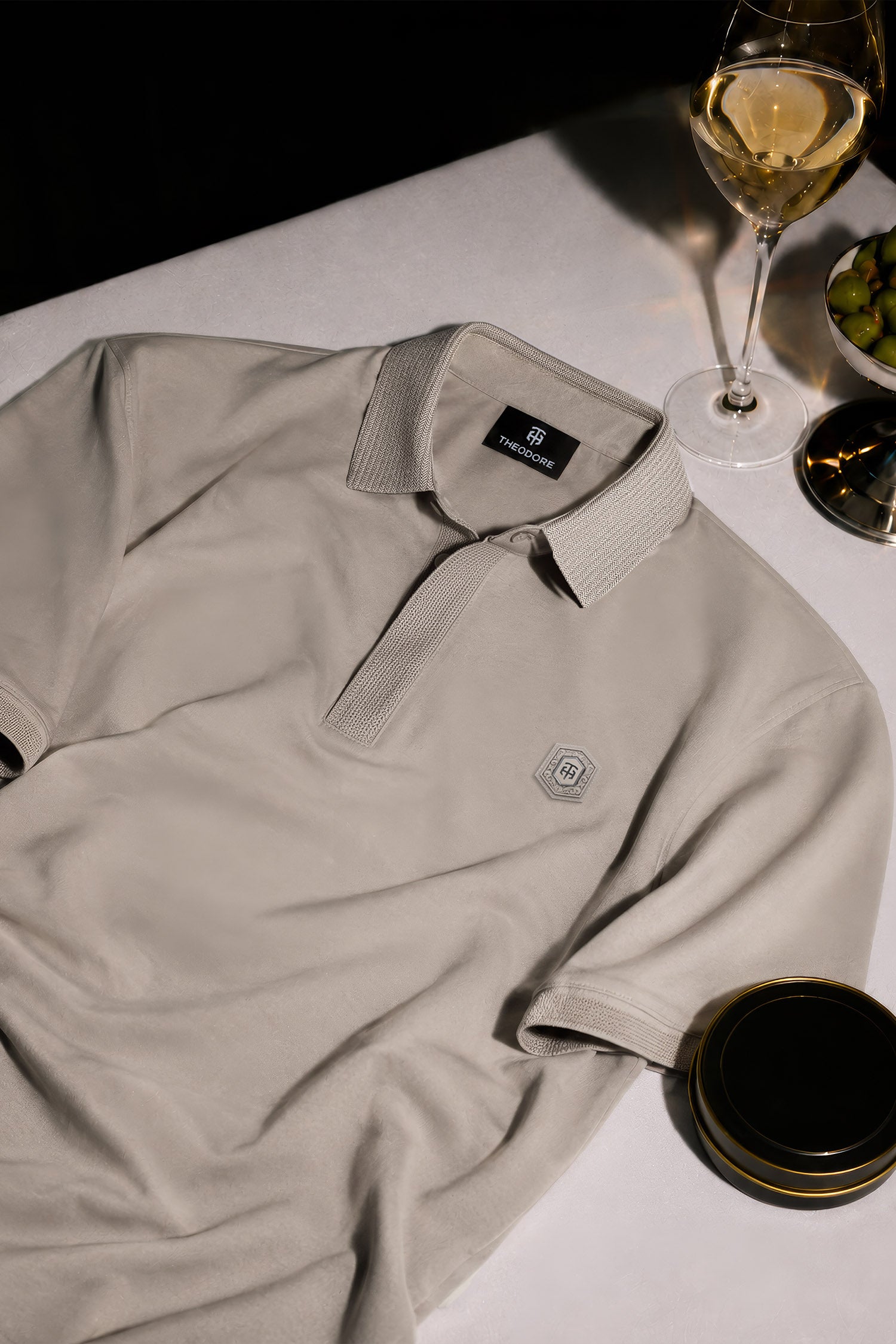 Light Latte Capri Polo