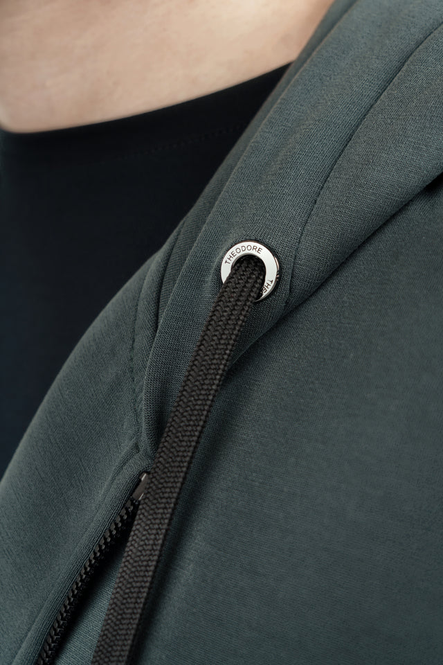 The Green Hooded Jacket