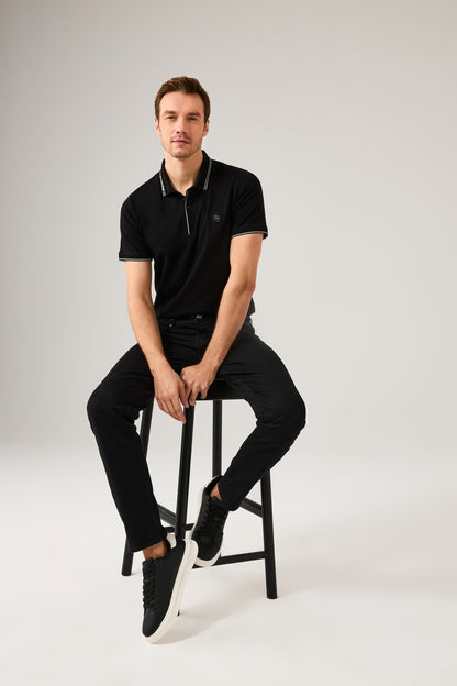 The Timeless Black Polo