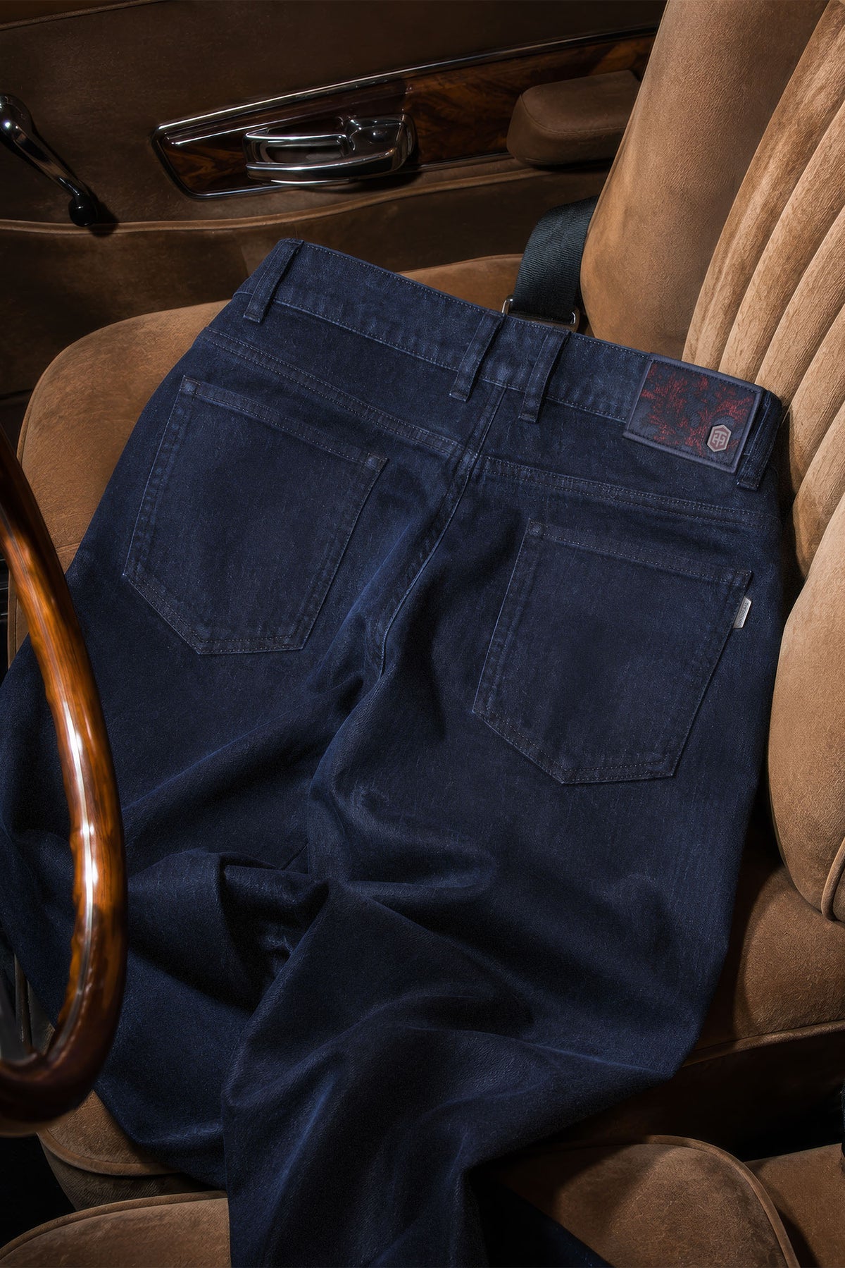 Midnight Navy Albatross Jean