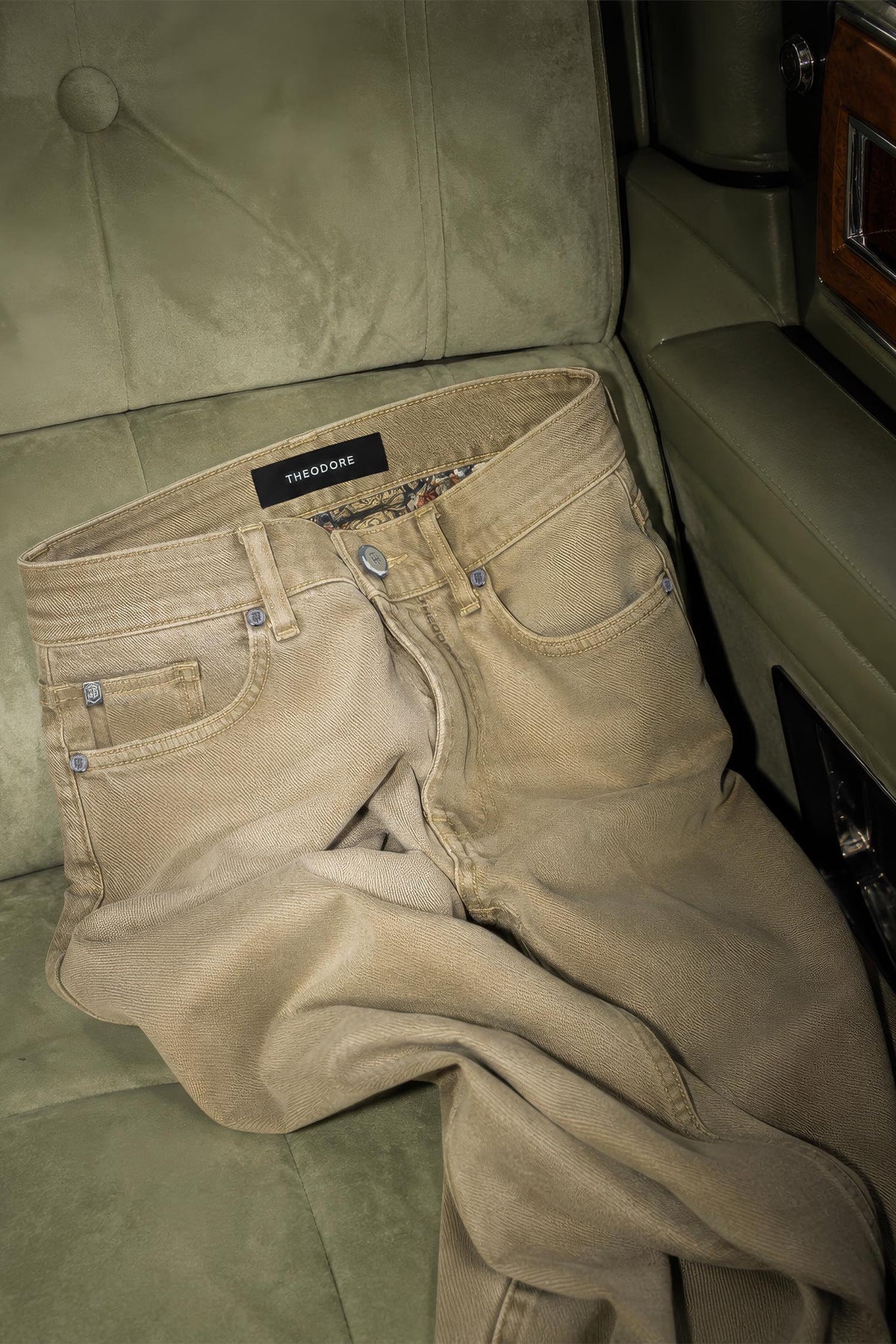 Cognac Paddock Jean