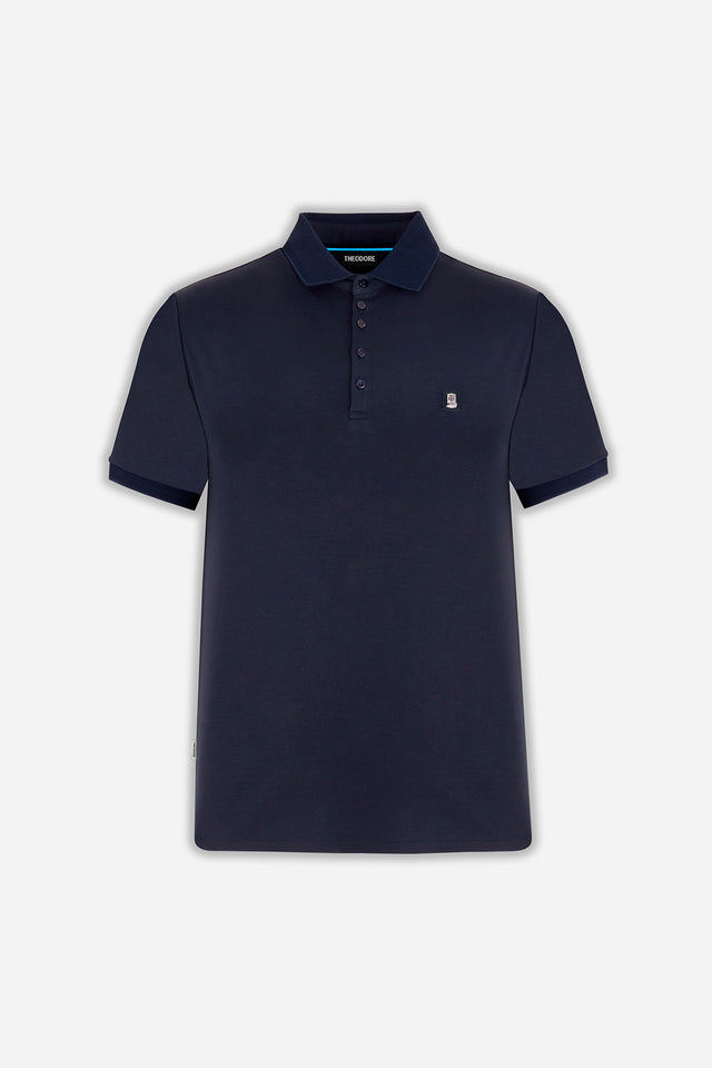 The Neat Navy Polo