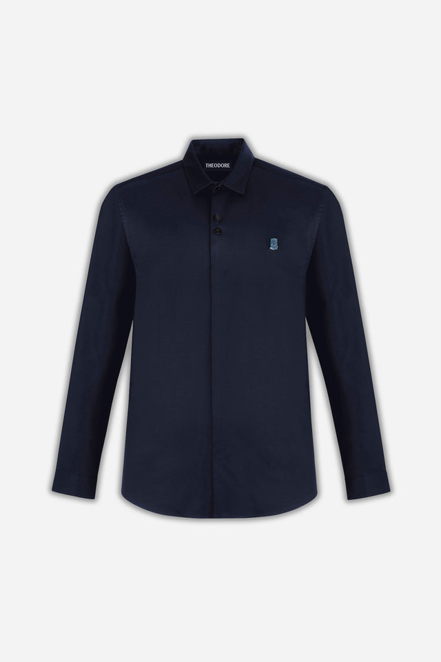 The Navy Blue Shirt