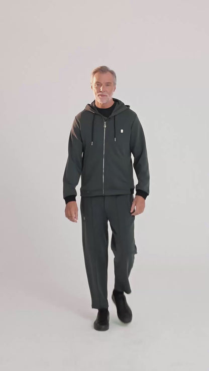 The Green Hooded Jacket