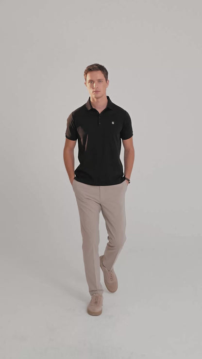 The Sauve Black Polo